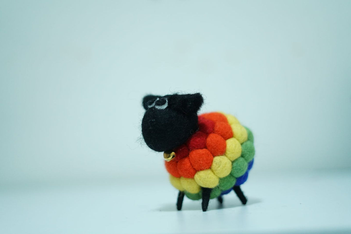 Handmade Felt Sheep – Wool Decorative Toy