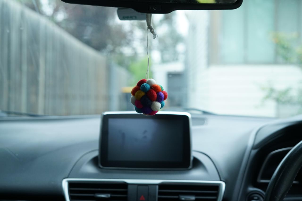 Felt Ball Ornament β Handmade Christmas Decoration