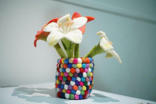 Handmade Felt Wool Pen Holder