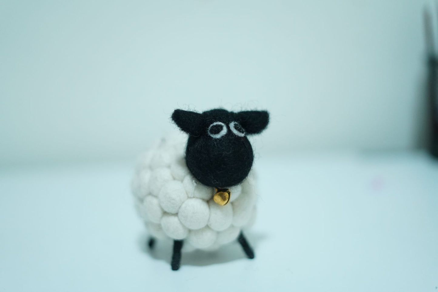 Handmade Felt Sheep – Wool Decorative Toy