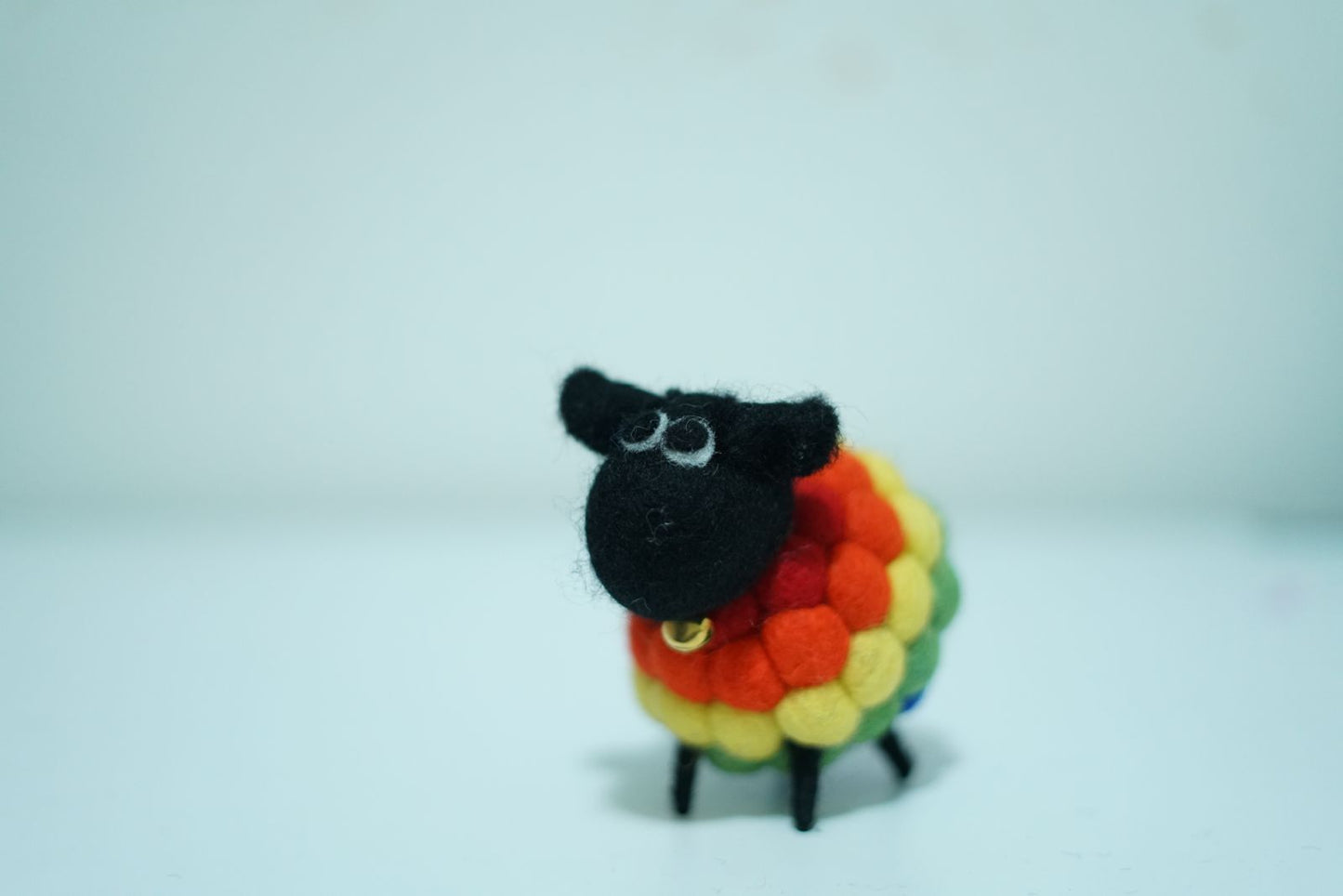 Handmade Felt Sheep – Wool Decorative Toy