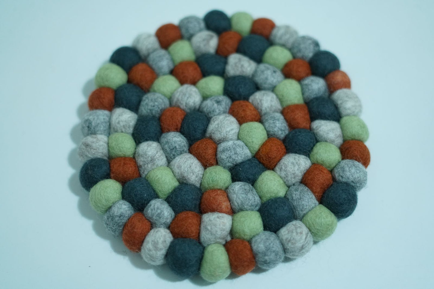 Felted Wool Trivet – Handmade Wool Pot Mat