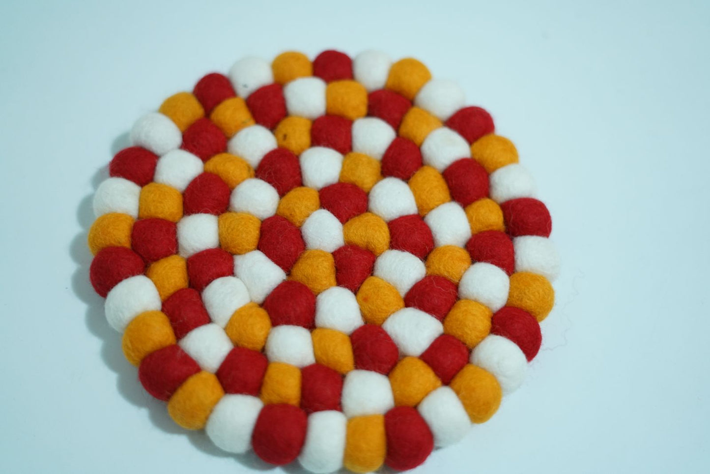 Felted Wool Trivet – Handmade Wool Pot Mat