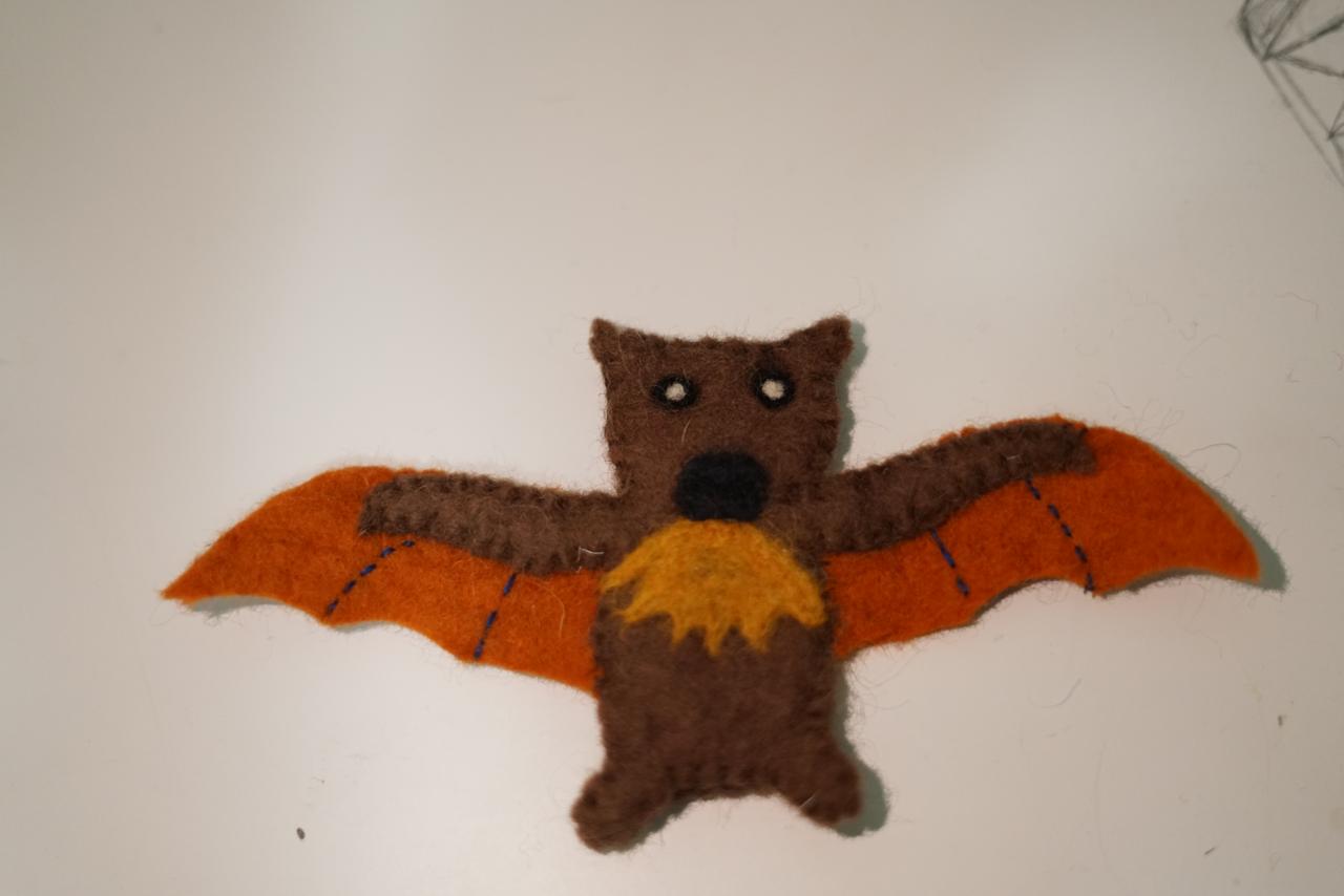Handmade Felt Finger Puppet
