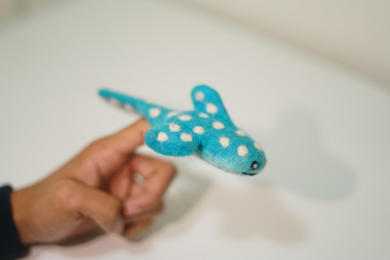 Handmade Felt Finger Puppet